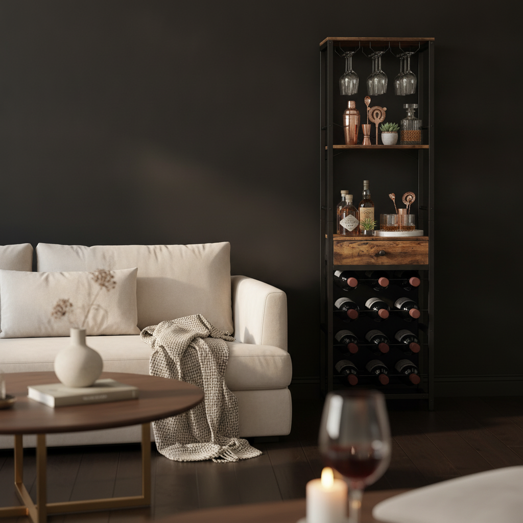 Meuble range bouteille