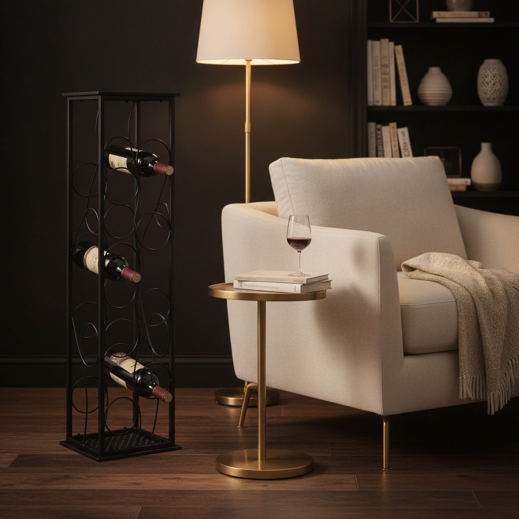 Casier à bouteille deco
