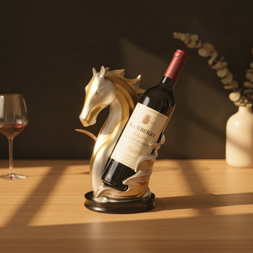 Cheval Porte Bouteille Décoration