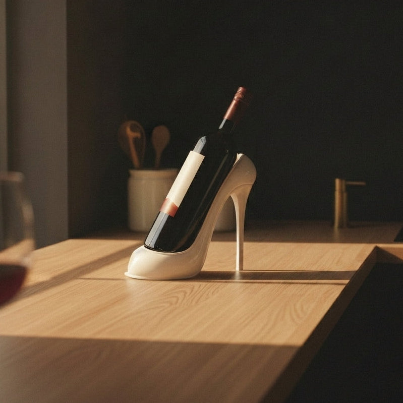 Chaussure Talon Porte Bouteille
