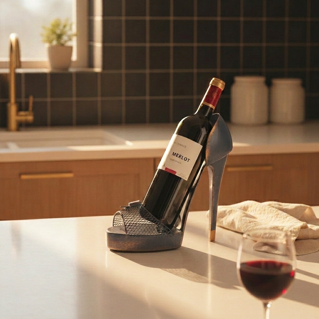 Porte Bouteille Talon Aiguille