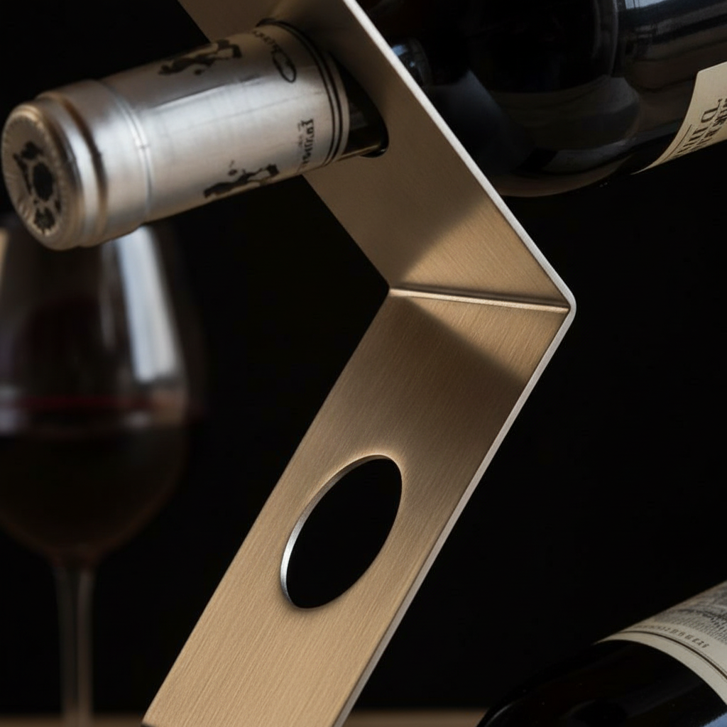 Porte Bouteille Inox