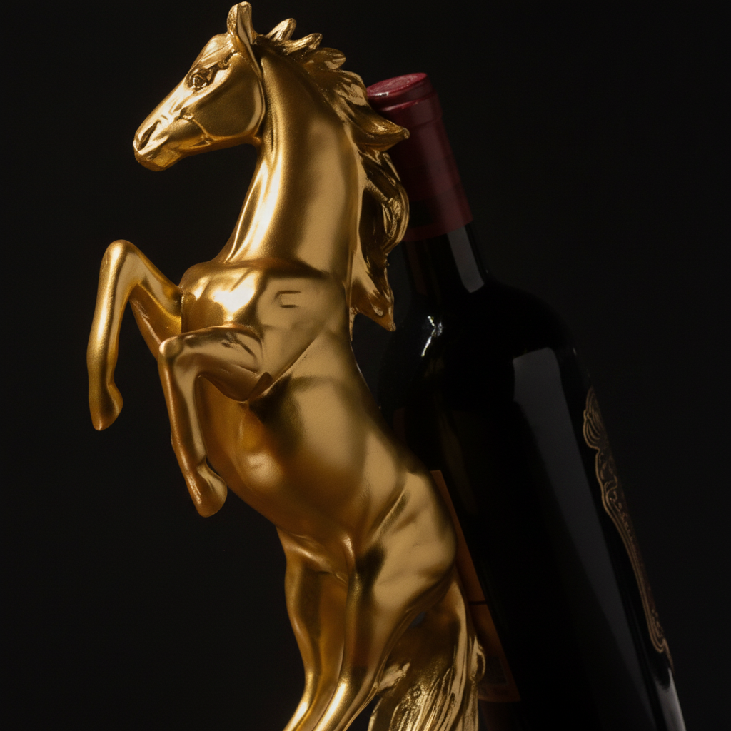 Porte Bouteille Cheval