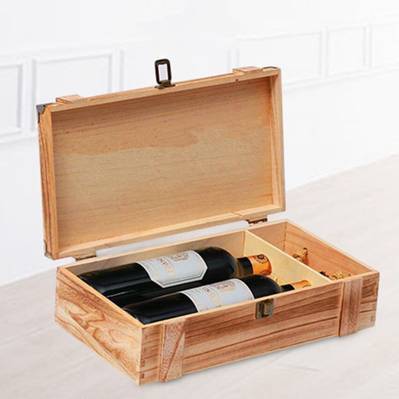 Porte Bouteille Bois Original