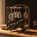 Porte Bouteille en Fer