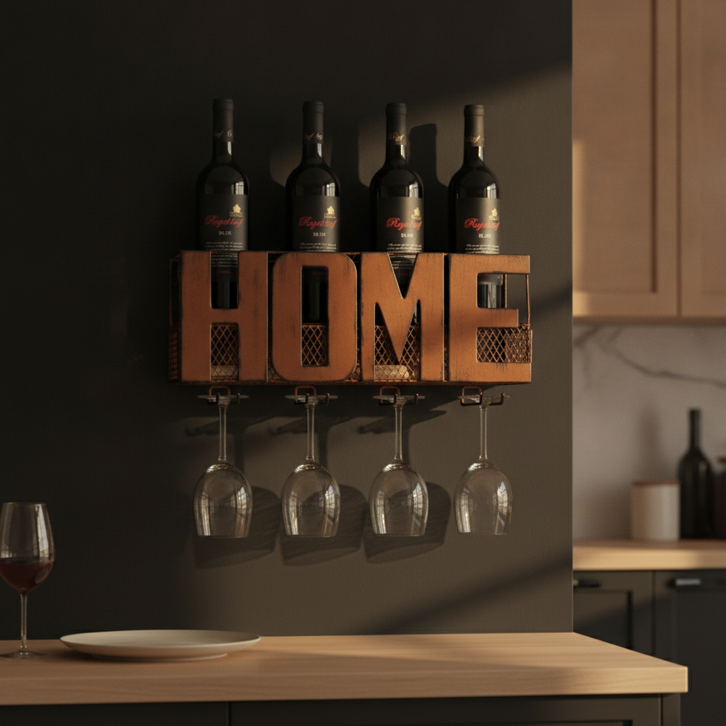 Porte Bouteille Vertical Cuisine