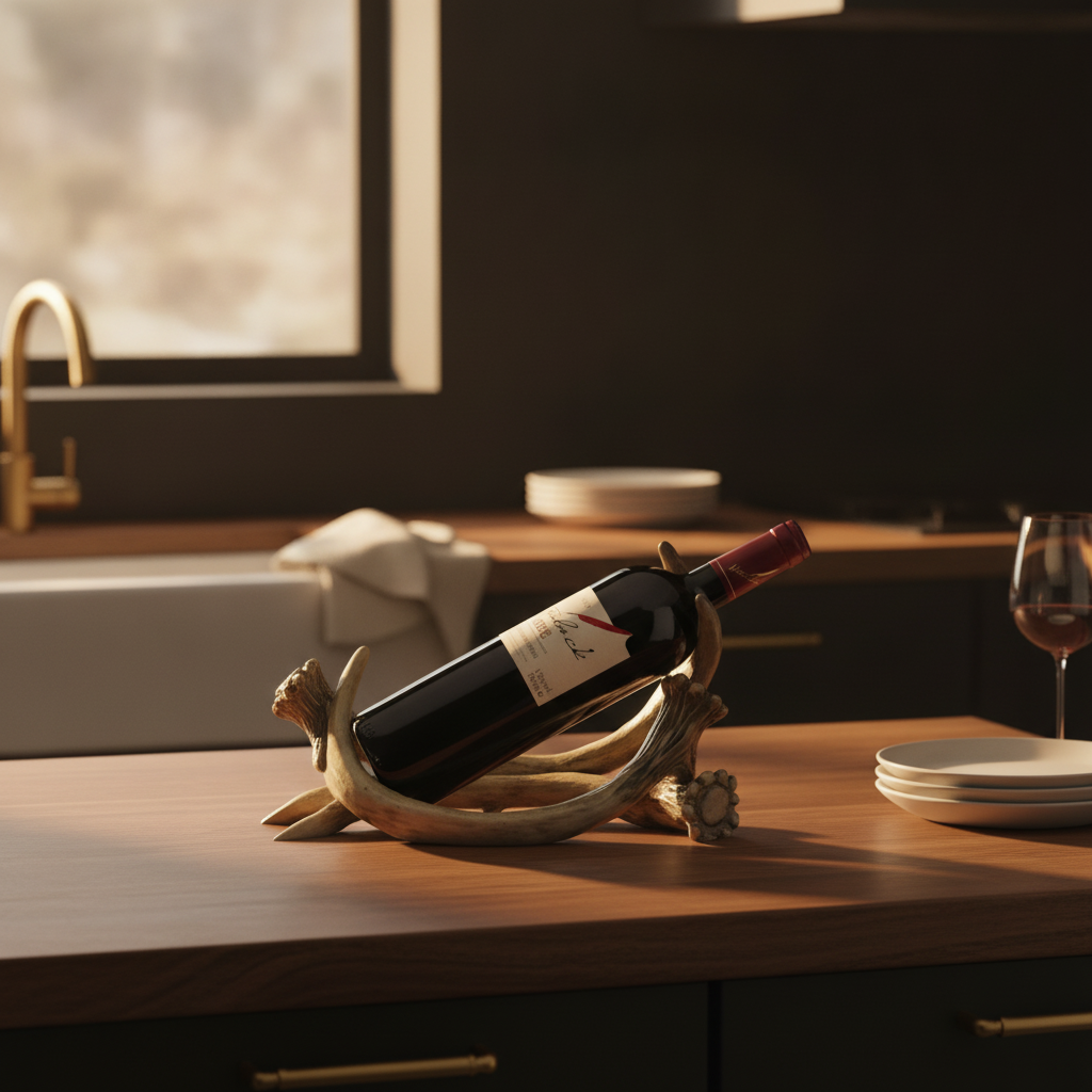 Porte Bouteille Retro