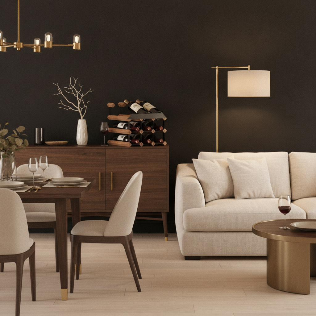 Casier a bouteille design