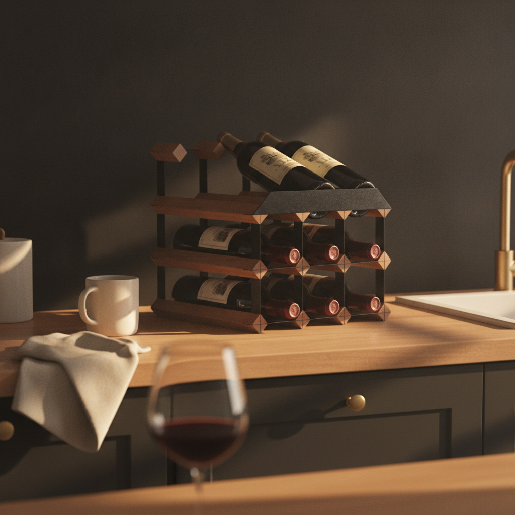Casier a bouteille design