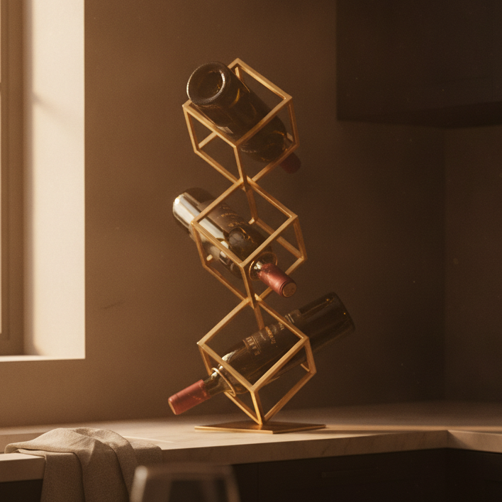 Range bouteille design original