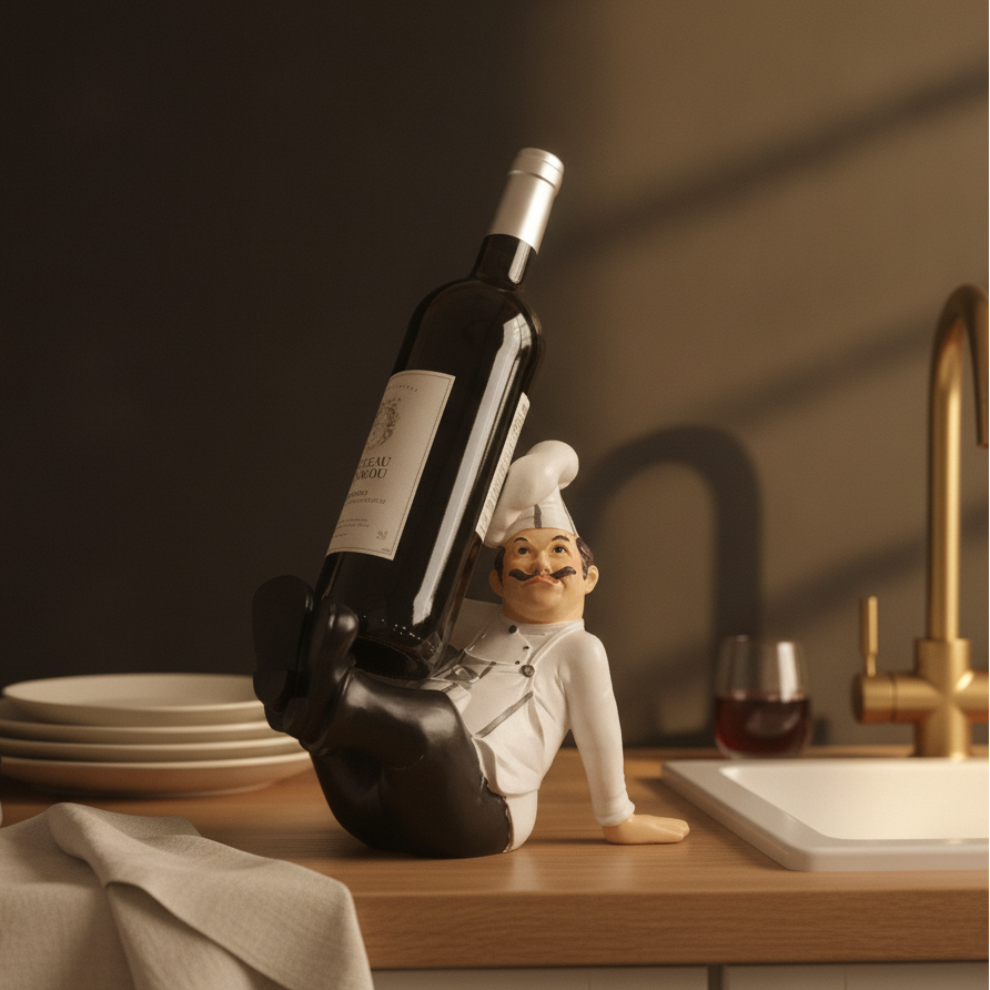 Cuisinier Porte Bouteille