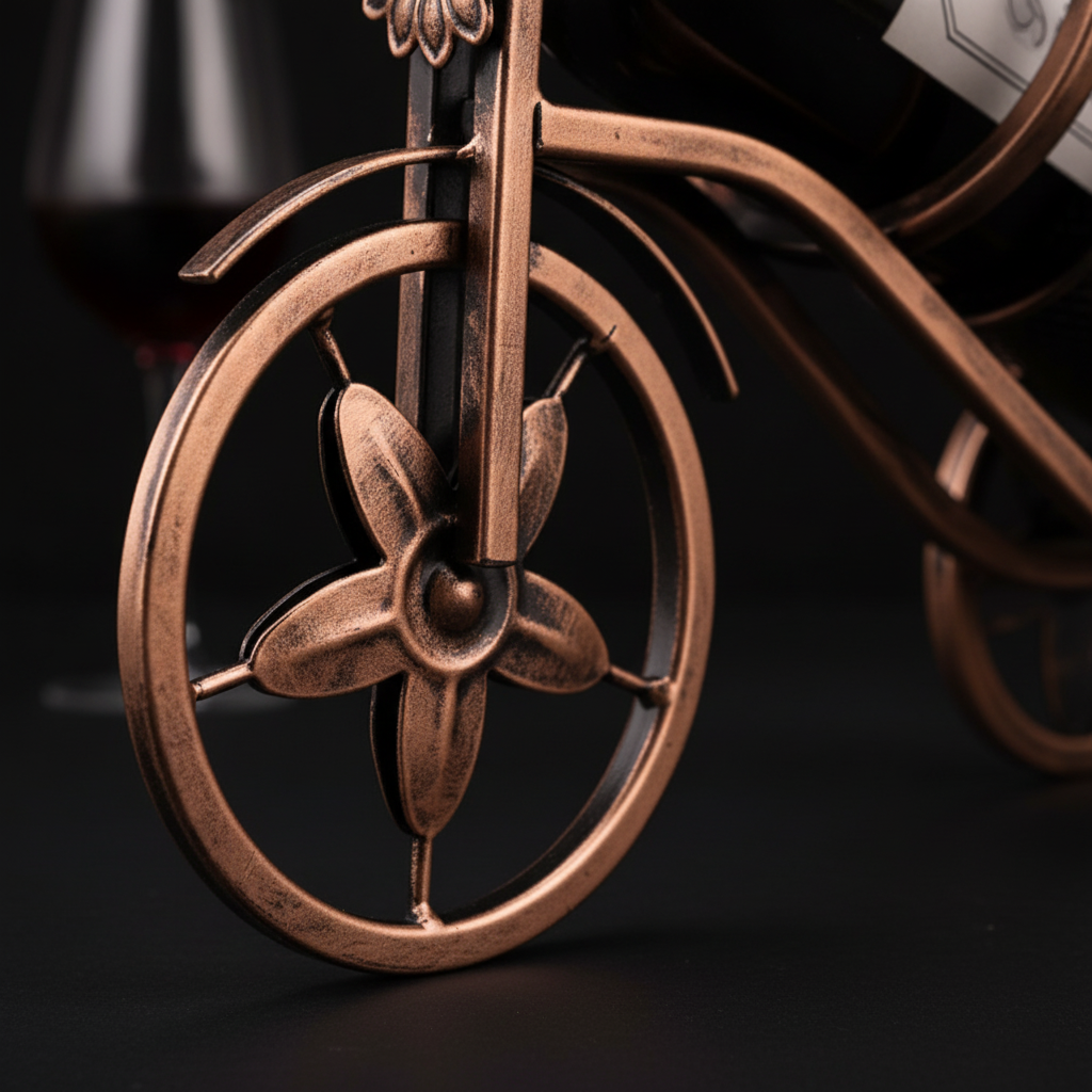 Porte Bouteille Vintage Métal