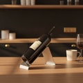 Porte Bouteille Deco Acier