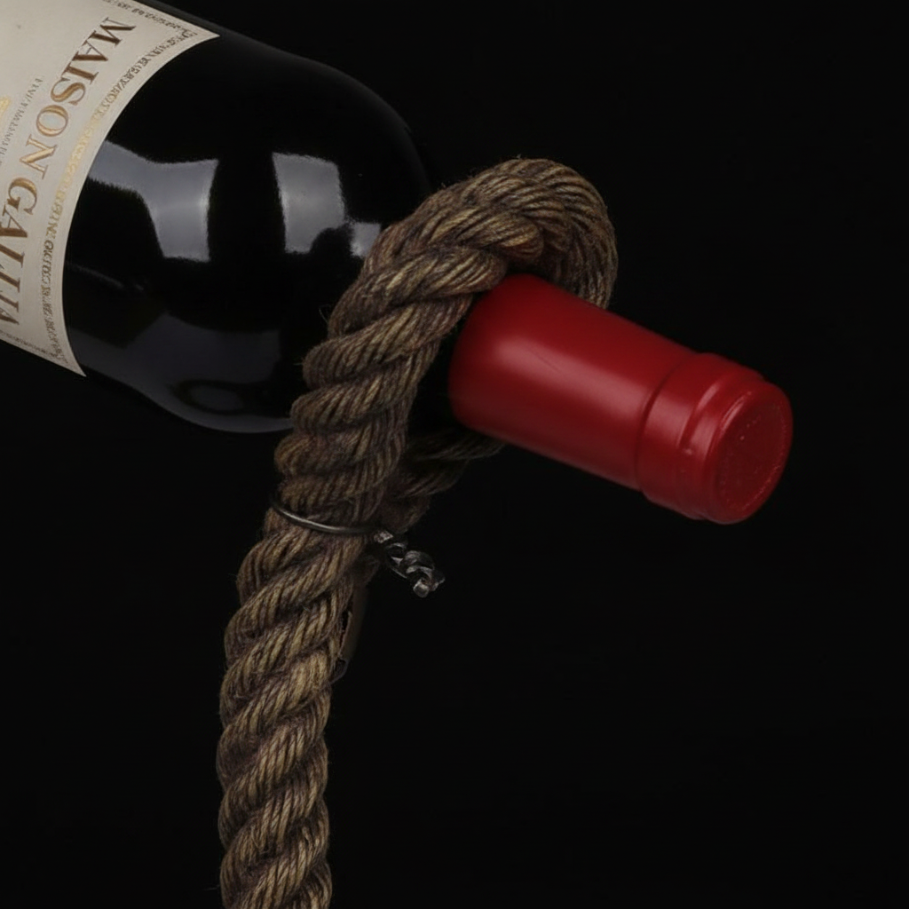 Porte Bouteille Magique Corde