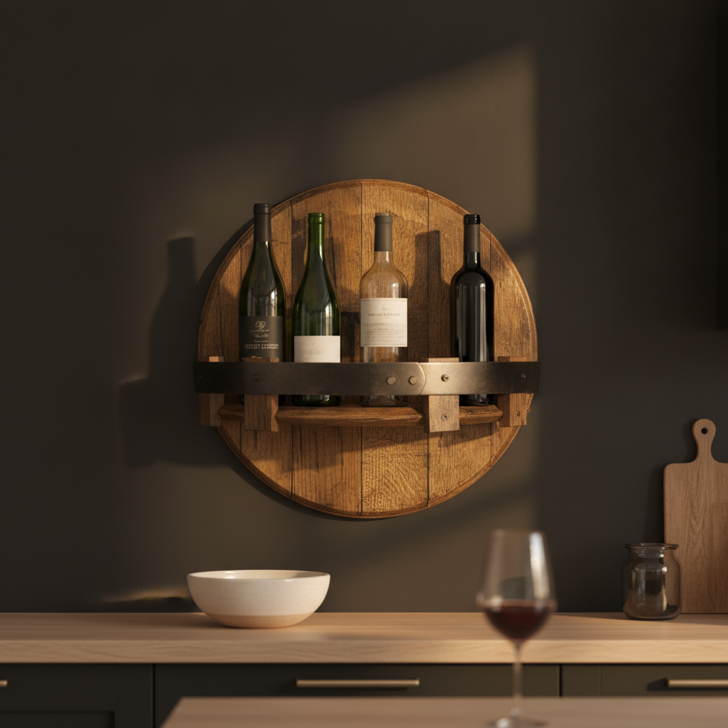 Porte Bouteille Whisky Mural
