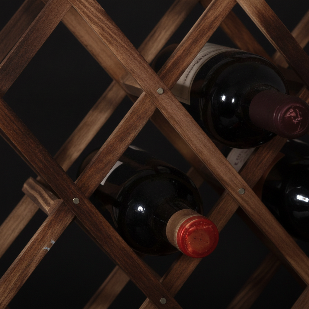 Porte Bouteille Vin Bois