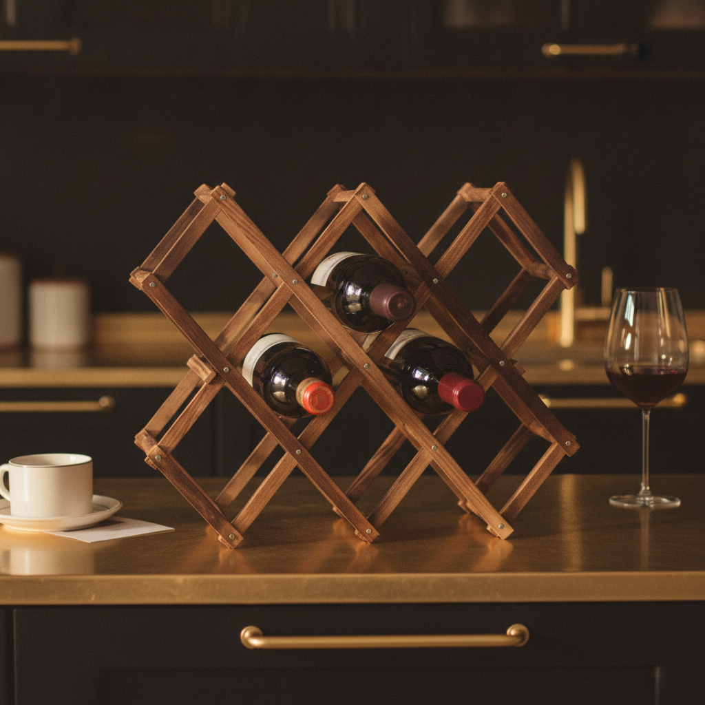 Porte Bouteille Vin Bois