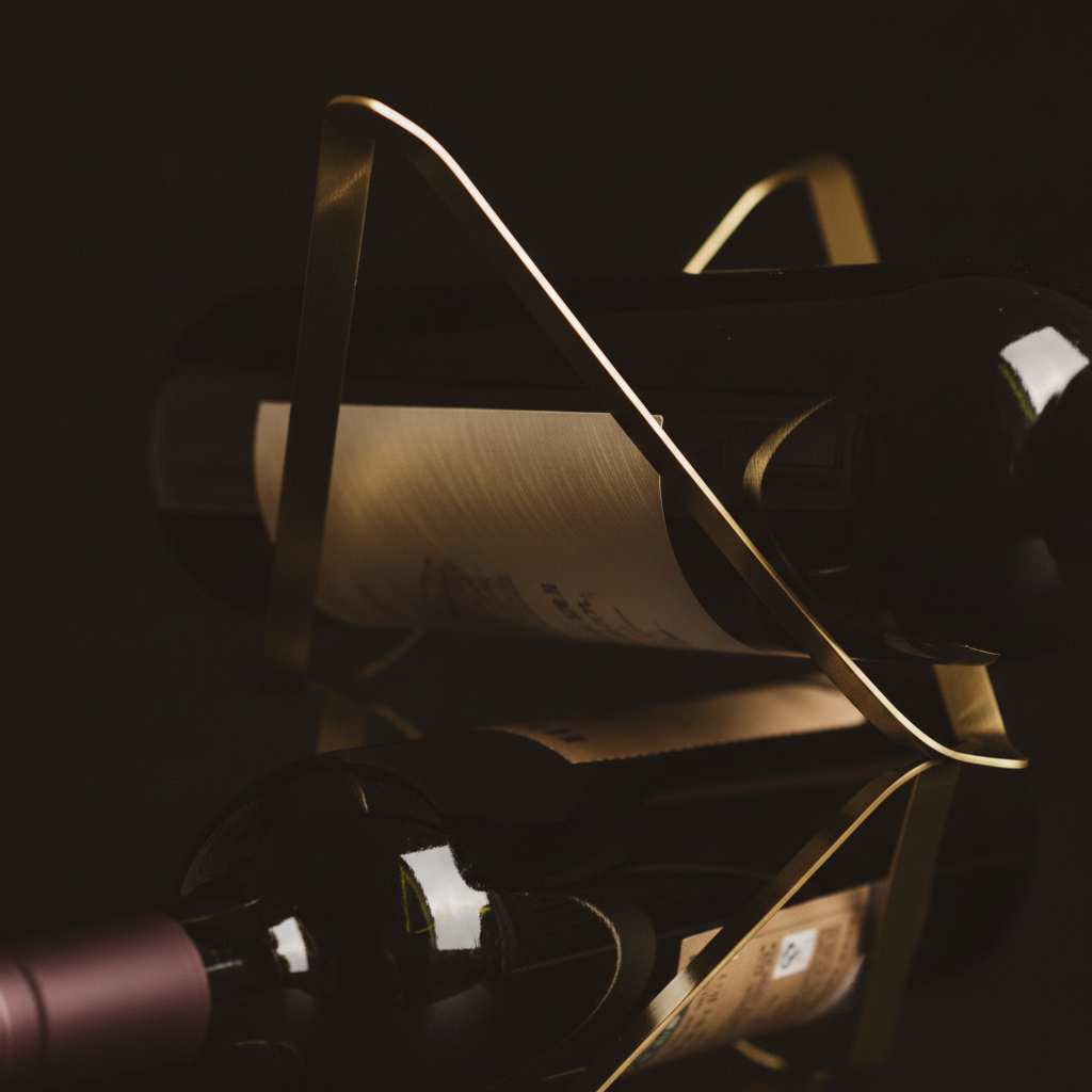 Range bouteille design moderne