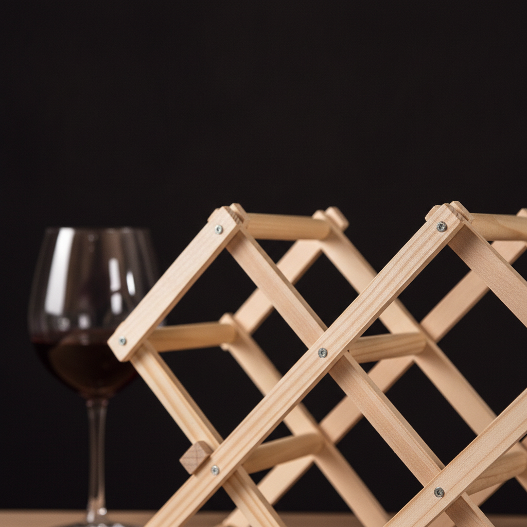 Casier Porte Bouteille Bois