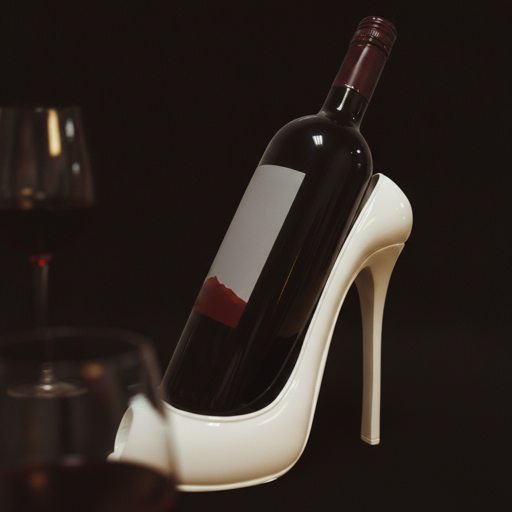Chaussure Talon Porte Bouteille