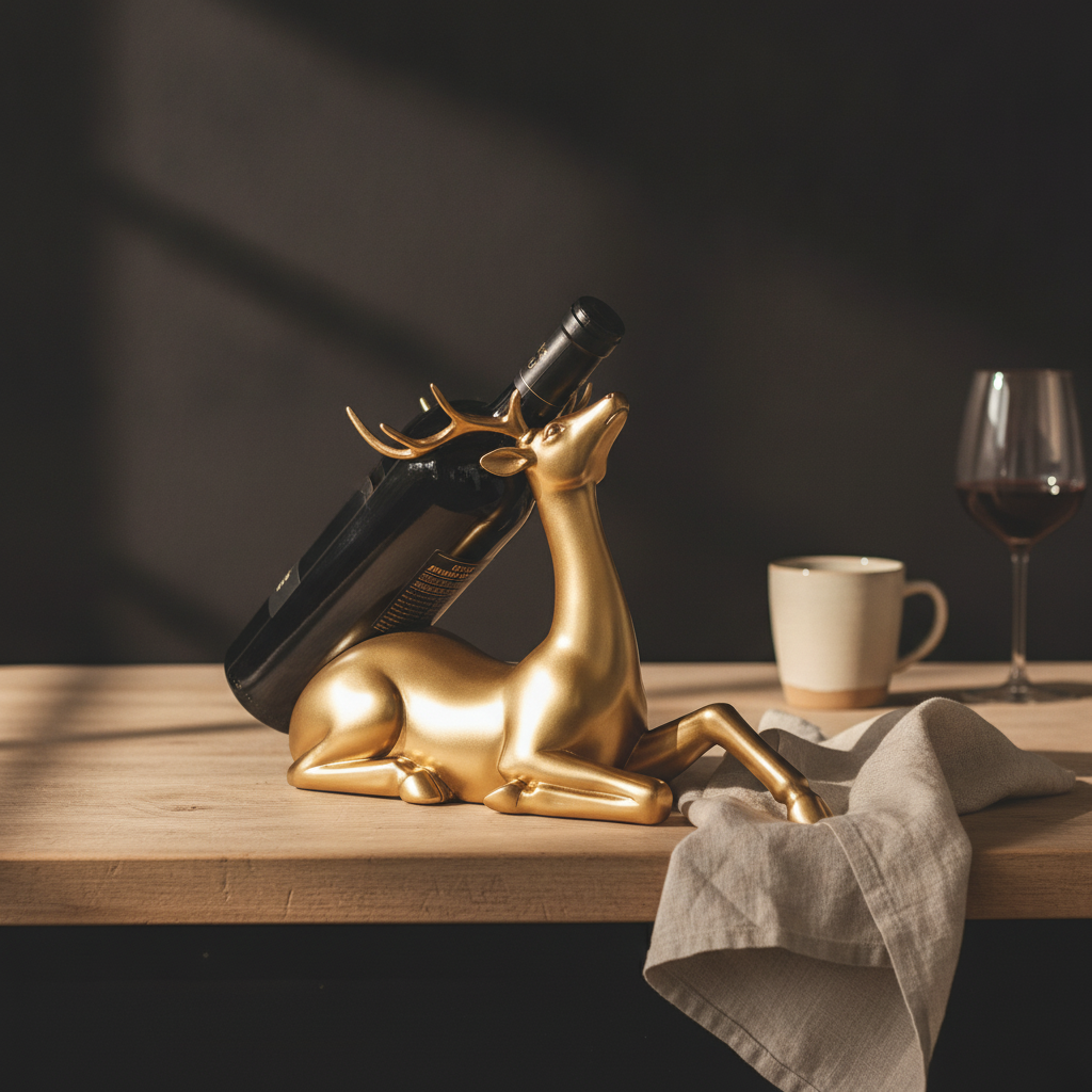 Porte Bouteille Cerf
