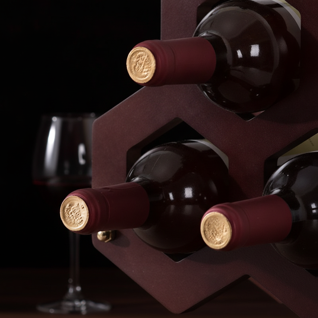 Porte Bouteille Champagne Bois