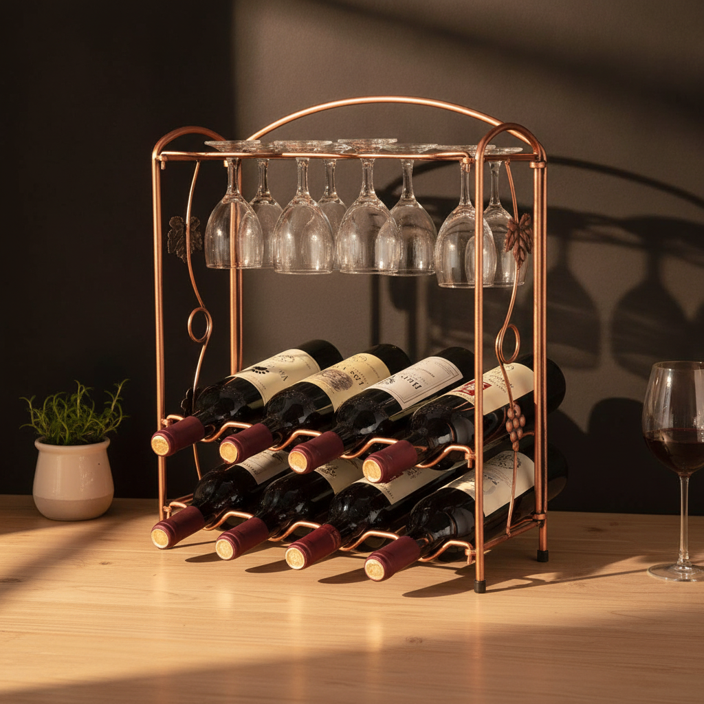 Porte Bouteille Vin Deco