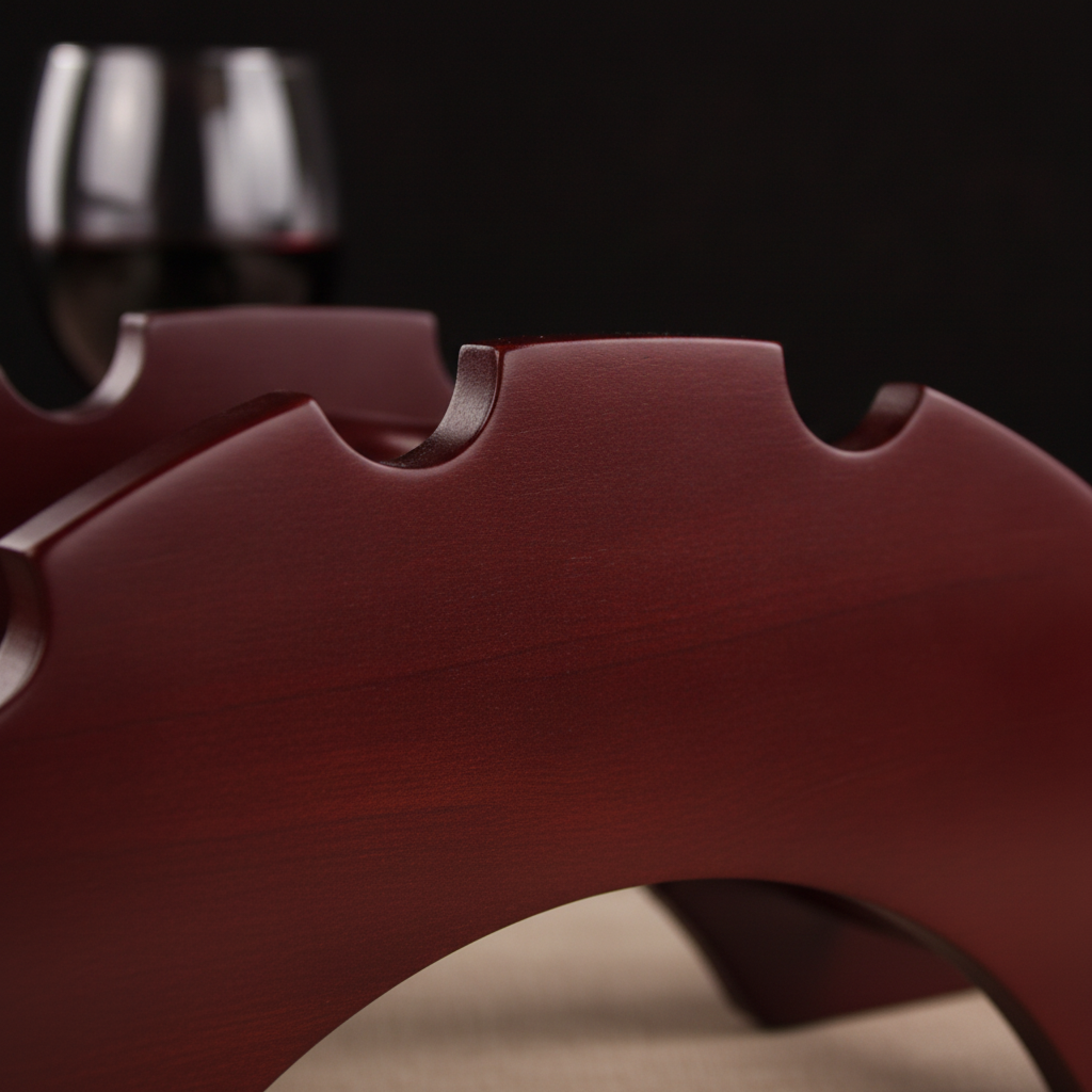 Porte Bouteille Bois Design